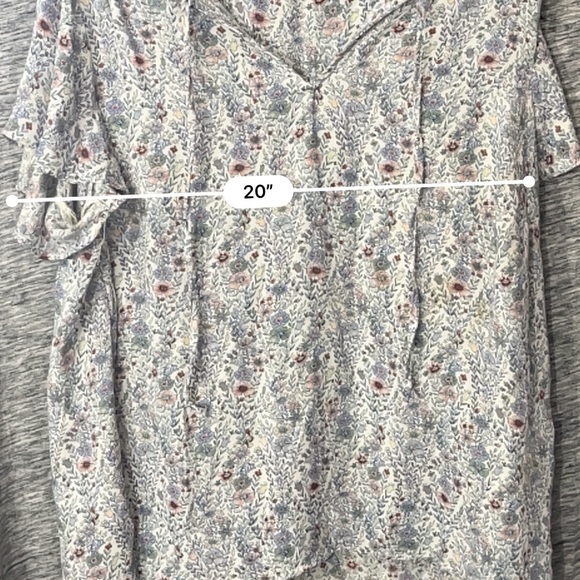 Chiffon Floral Boho Blouse - Picture 5 of 5